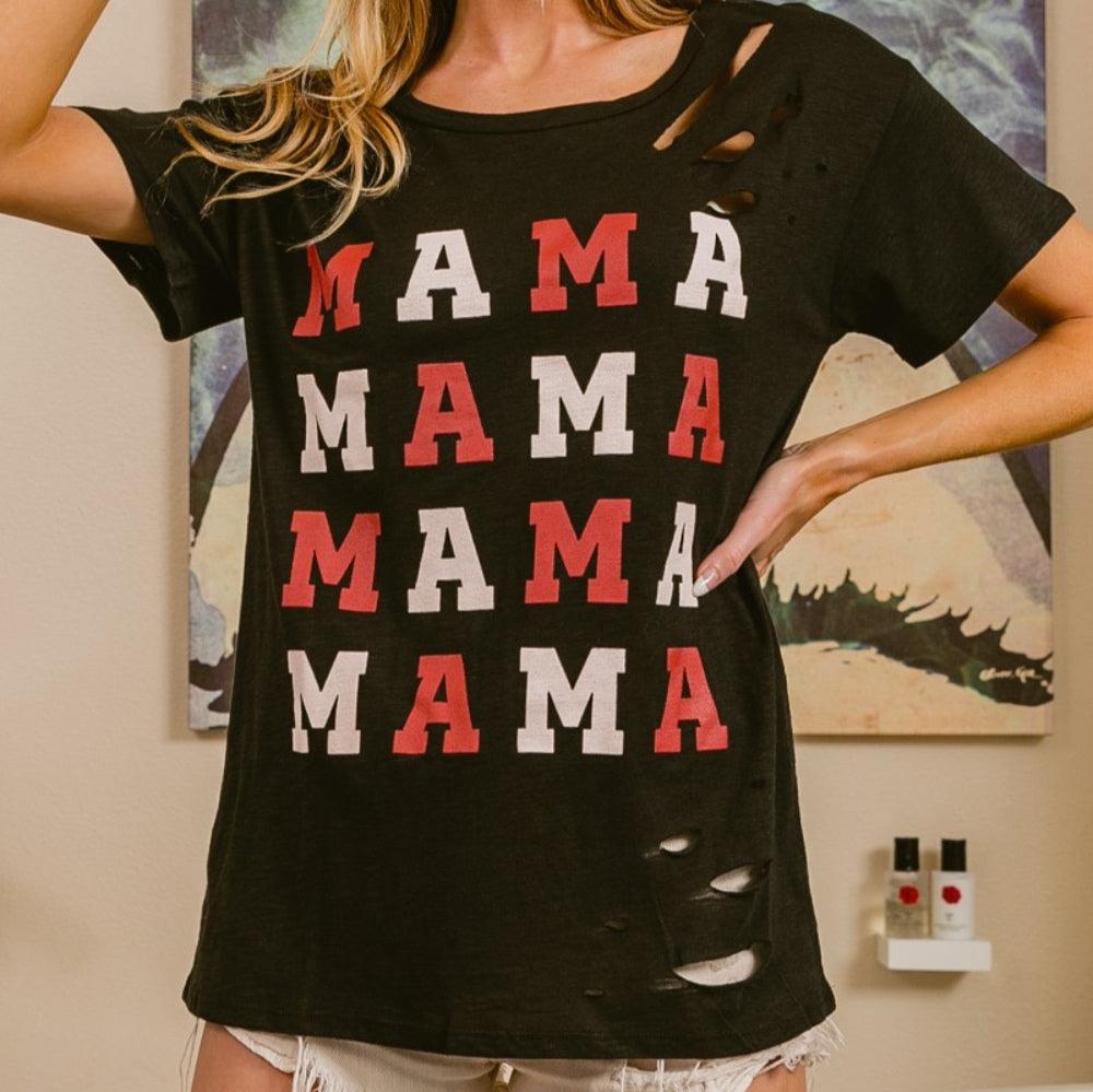 cute mama graphic shirt