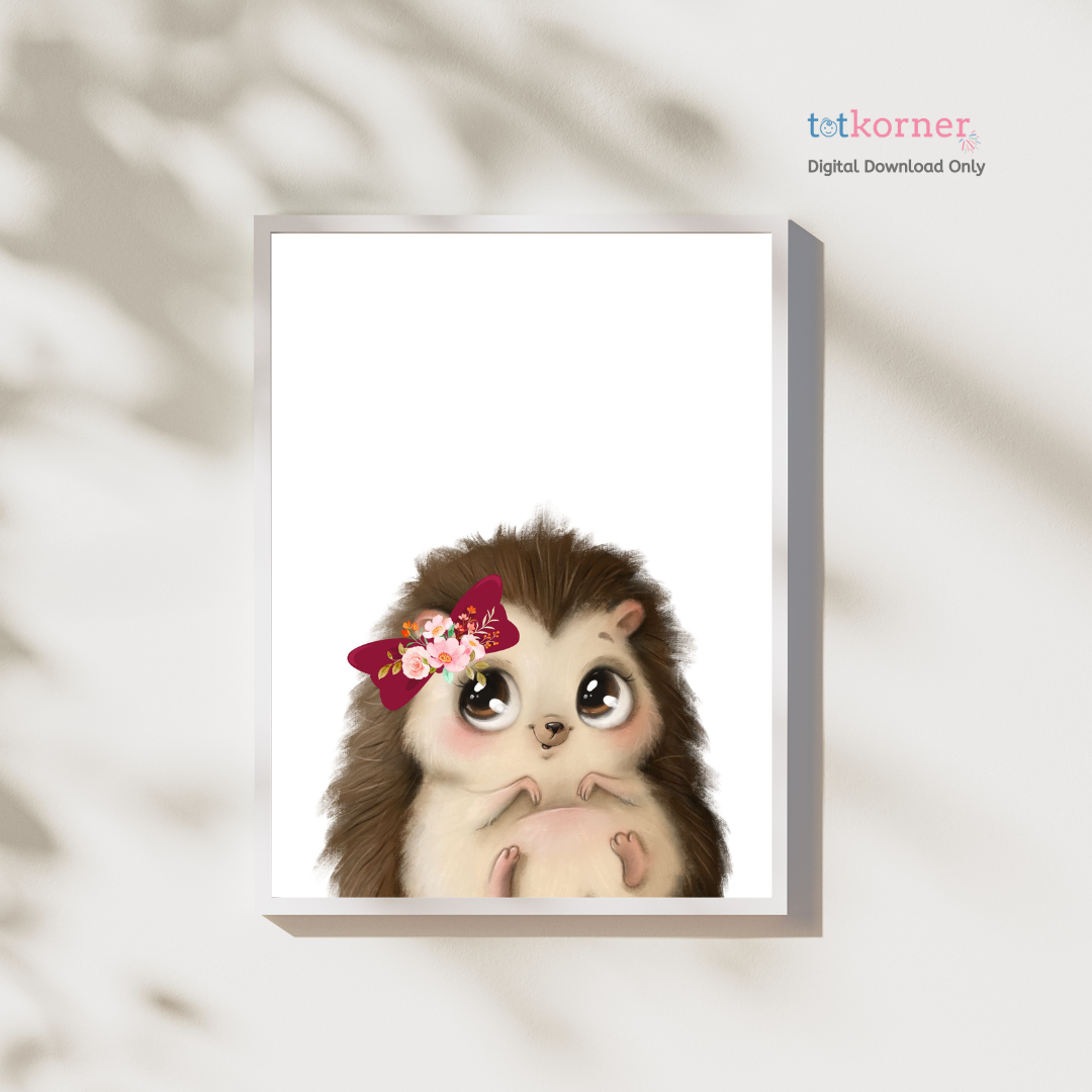 Nursery wall art | art prints | digital download | printables wall art decor | wall prints | hedgehog | hedgehog home decor | nursery decor hedgehog digital hedgehog animals party | hedge hog nursery print | hedgehog print | woodland nursery decor | hedgehog photo | baby animals | Digital hedgehog
