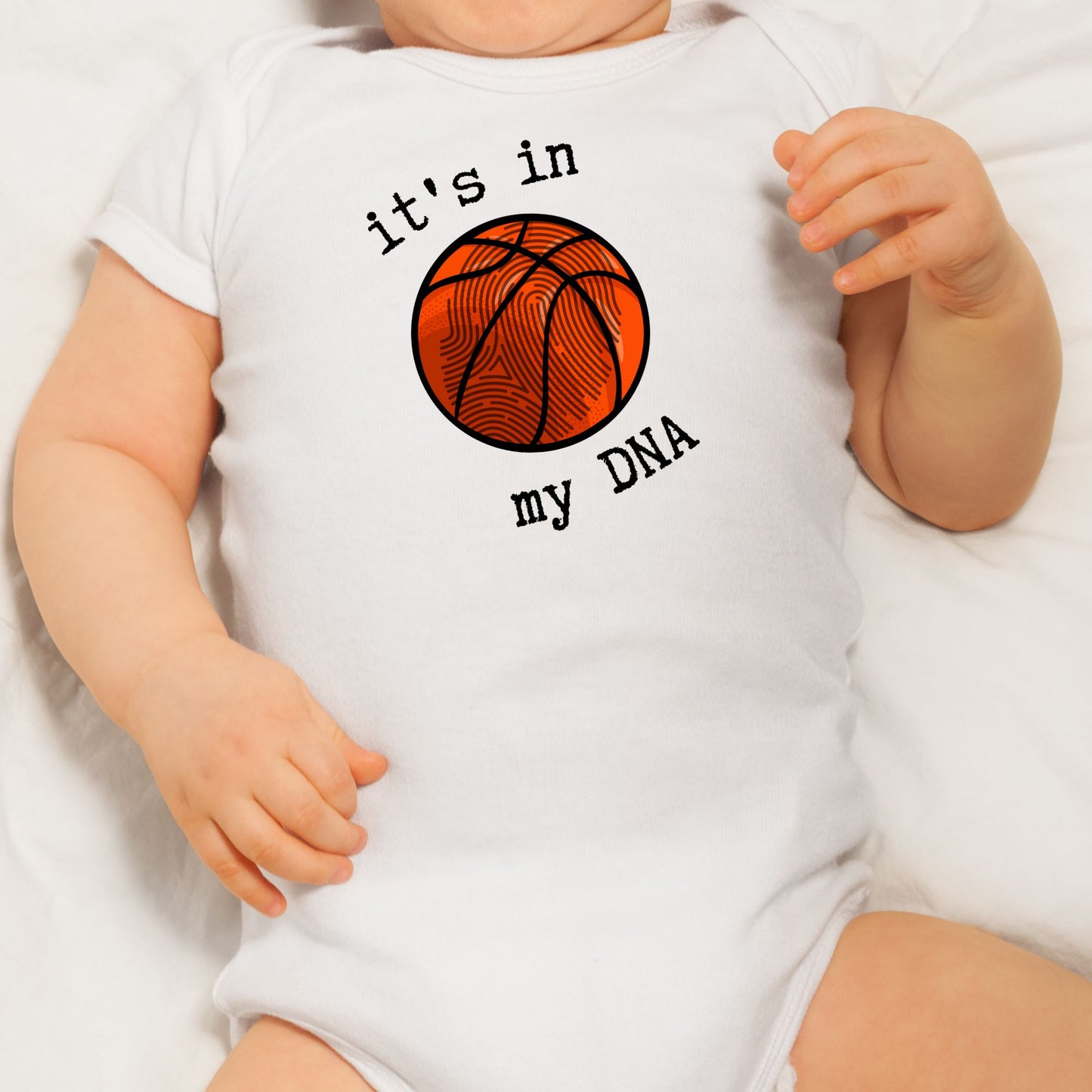 It's In My DNA Baby Short Sleeve Onesie