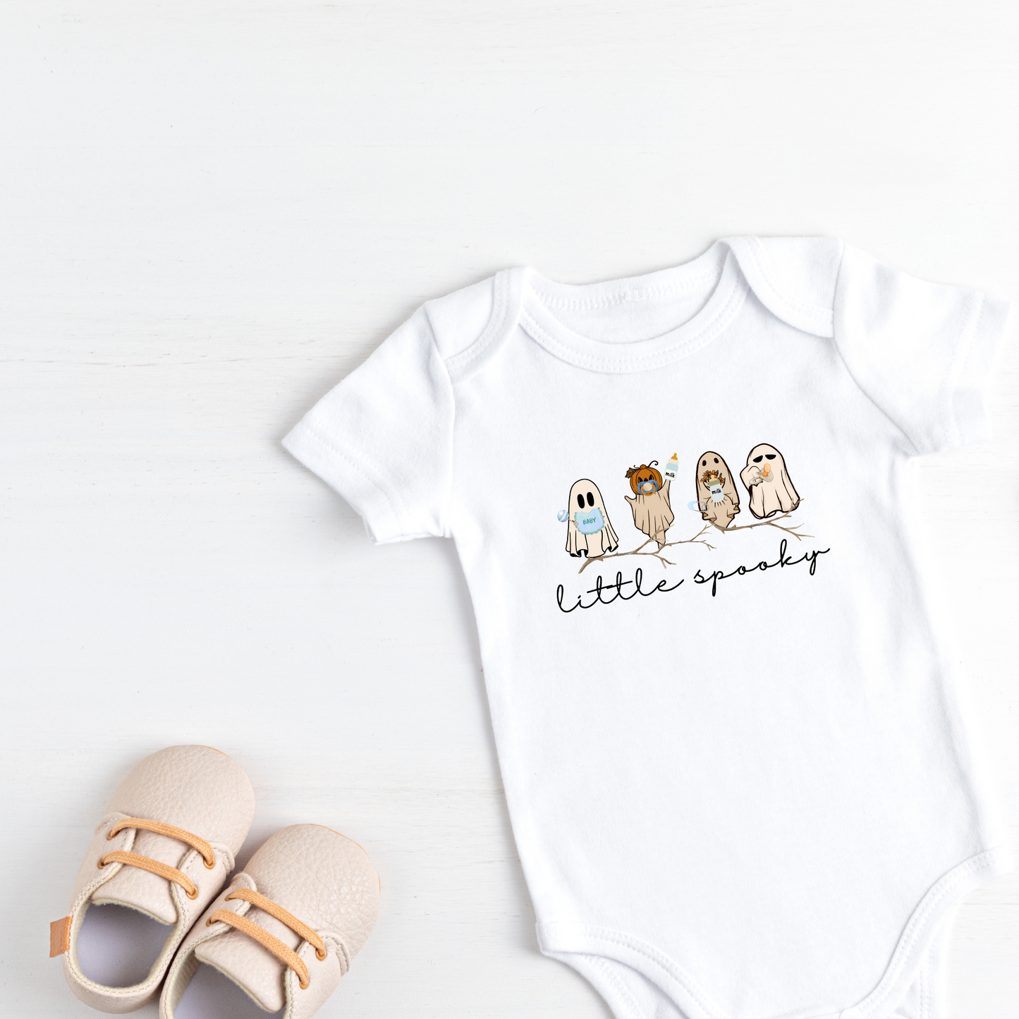 little spooky baby outfit halloween, halloween costumes for infant, extra-spooky, extra-special ways to celebrate halloween, little bodysuits, spooky mini bodysuit, baby shower gift ideas, halloween baby gift ideas