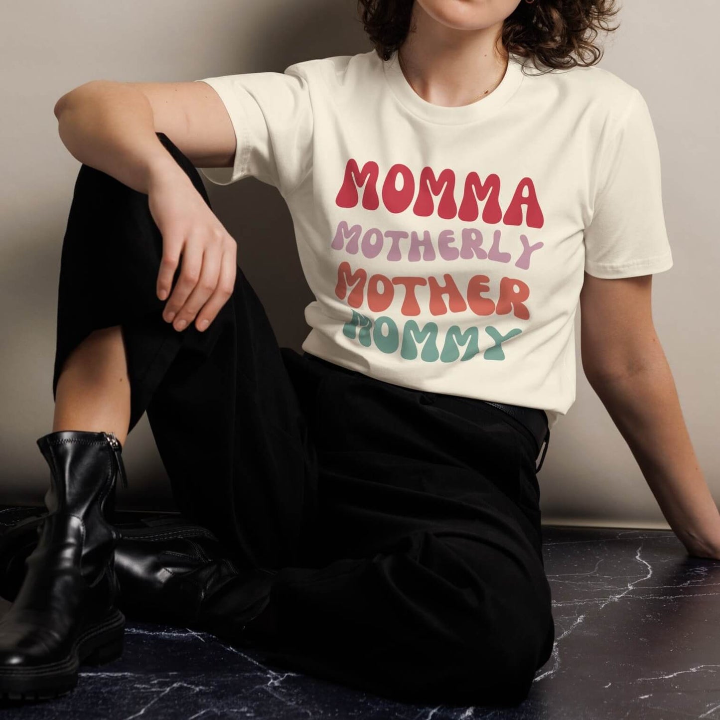 My first mothers day mom shirt mother unique gift idea for birthday mothers day womens day, women apparel, clothing for moms