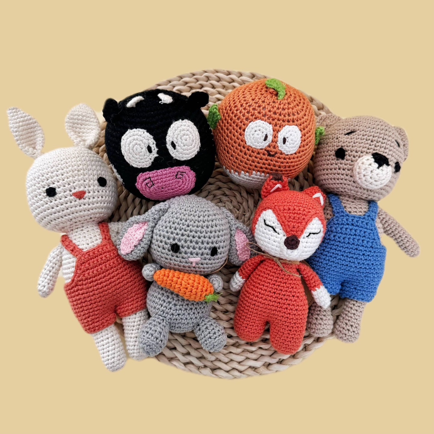 Crochet Isaac The Fox Rattle