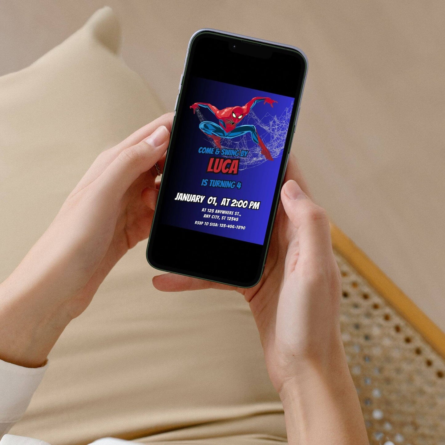 spiderman first birthday boys