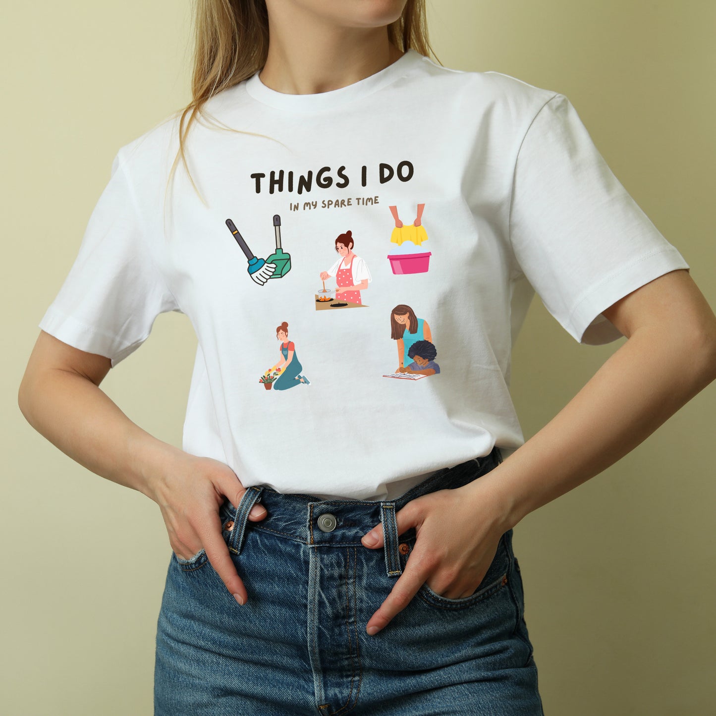 My first mothers day mom shirt, things I do in my spare time busy momma, 1st moms day