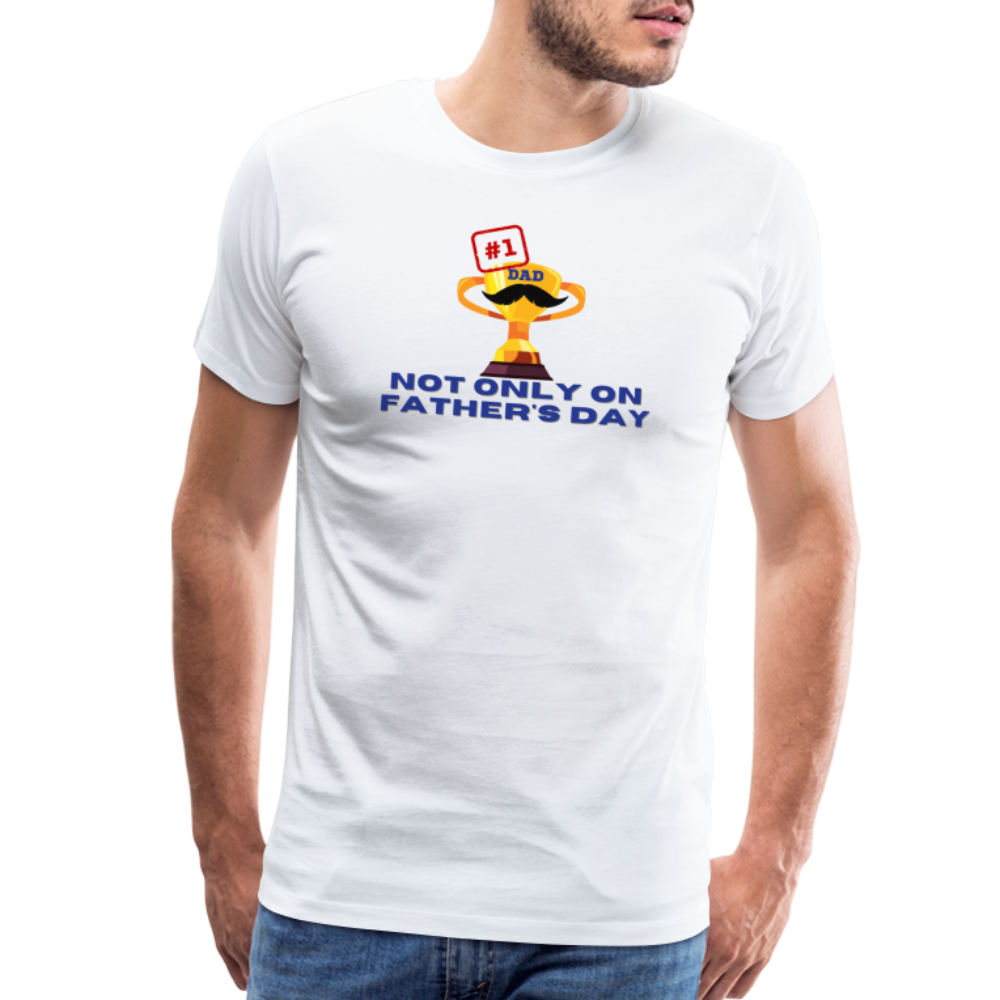 Men's Premium T-Shirt - white, Best Dad of the world premium gift shirt, Birthday T-shirt, First Time Dad, For Father's Day, Birthday Gift, Father's Day gift ideas, father's day gift, cool father's day gifts, gifts for father's Day, Luxury father's day gifts, One of a kind Father's Day Gifts, thoughtful Dad Gifts,
