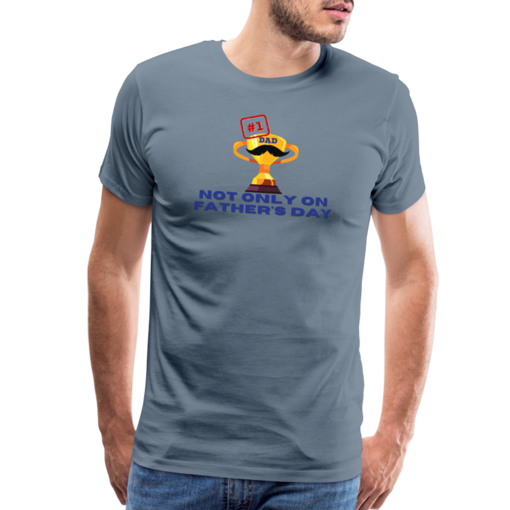 Men's Premium T-Shirt - steel blue