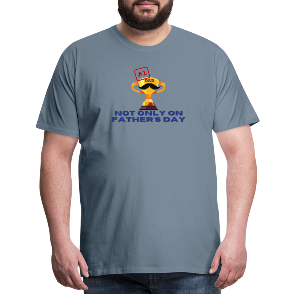 Men's Premium T-Shirt - steel blue