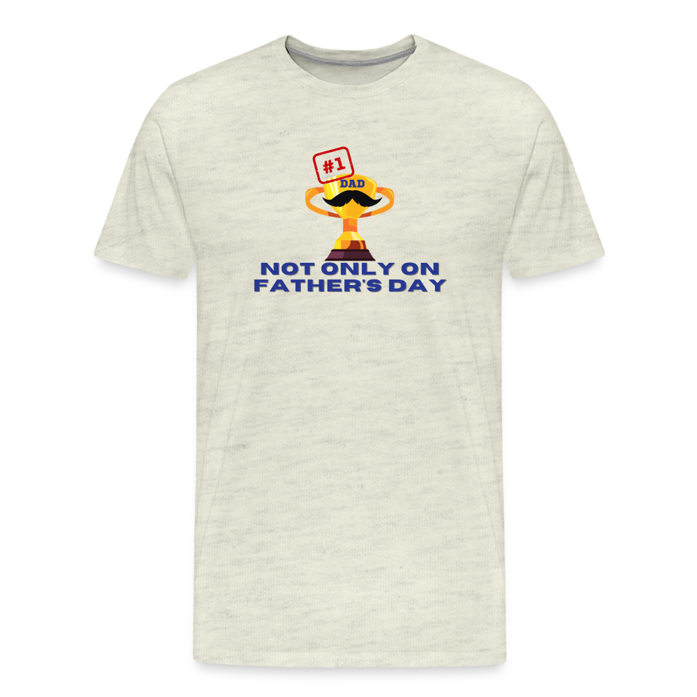 Men's Premium T-Shirt - heather oatmeal