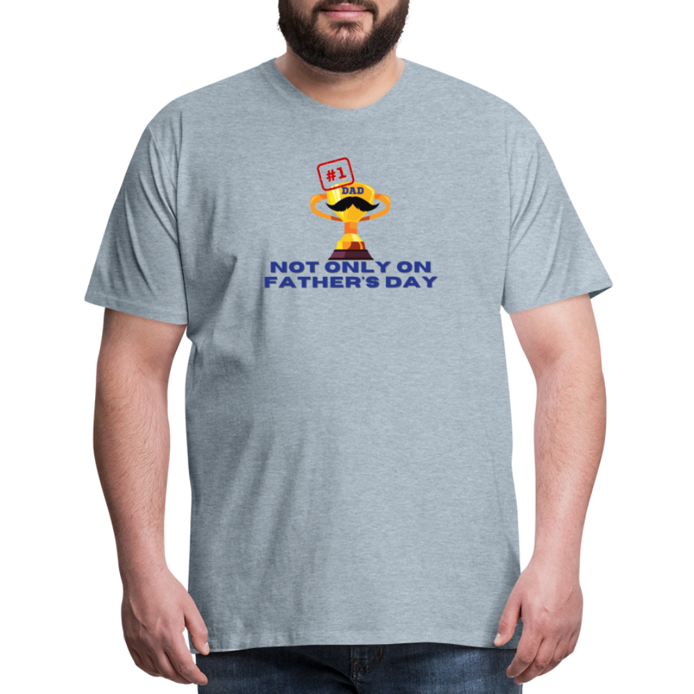 Men's Premium T-Shirt - heather ice blue