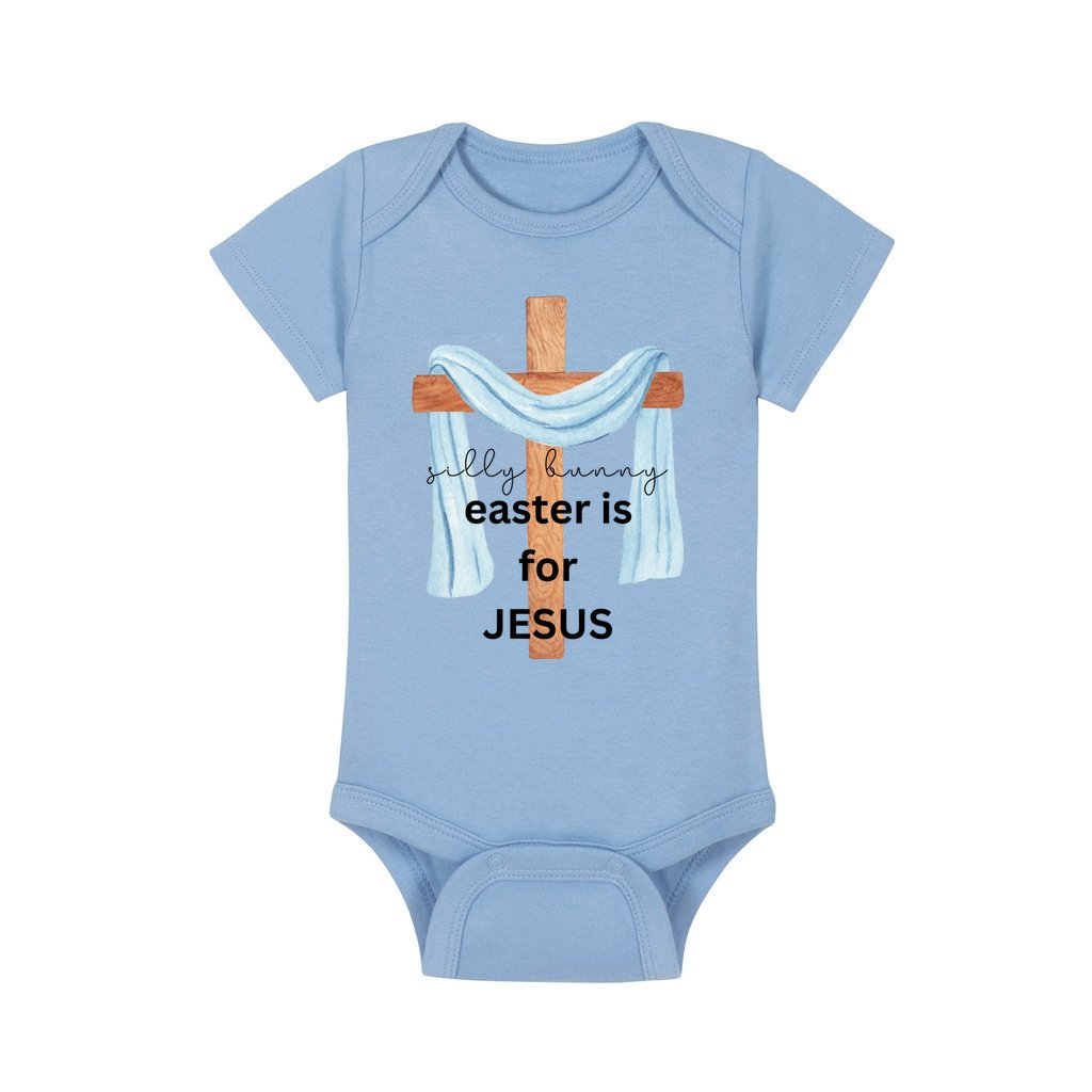 Easter baby clothes, baby easter romper, easter clothing, what to wear for easter, good gift for a baby's first easter, how do you celebrate Easter with a baby blue