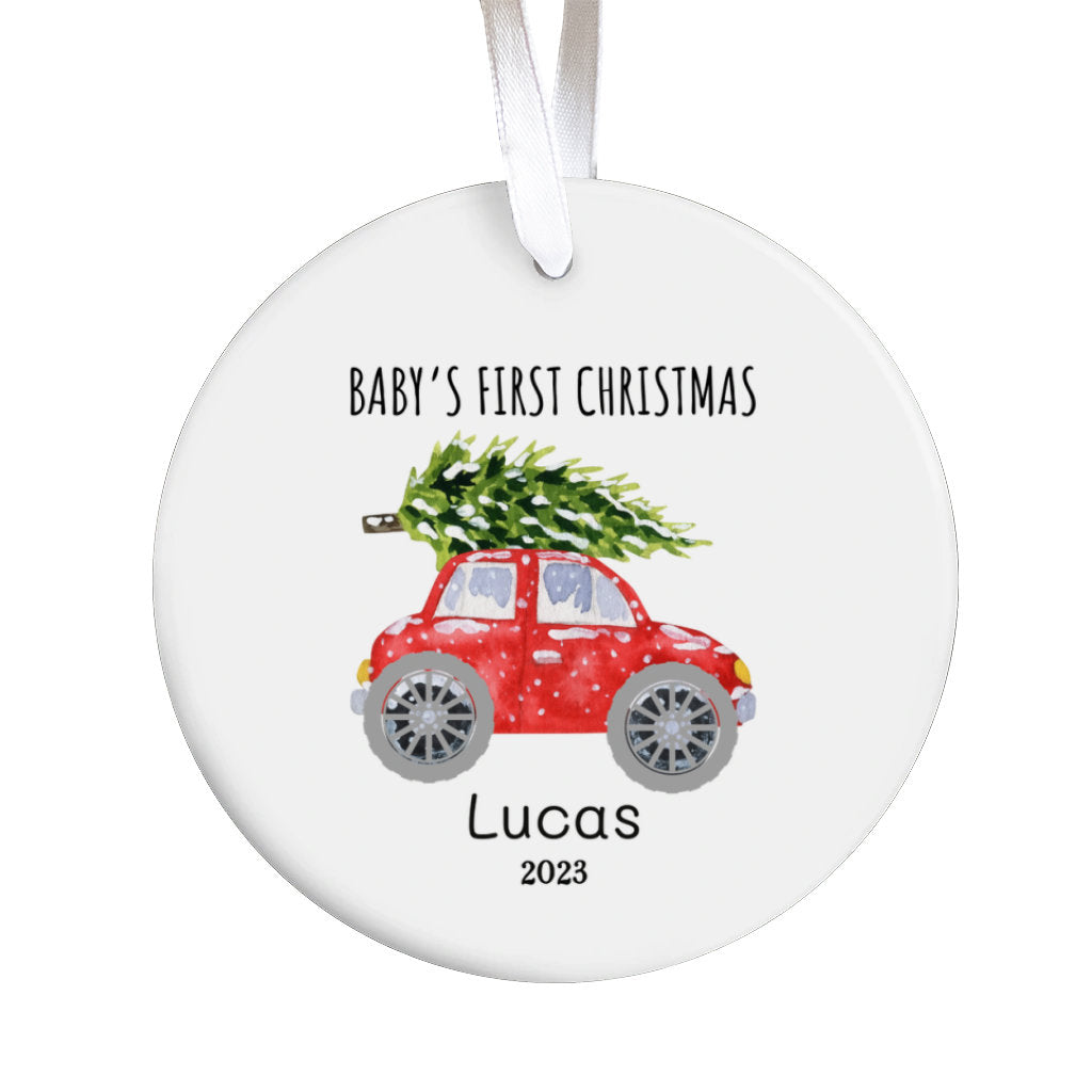 Baby's First Christmas Tree Ornament