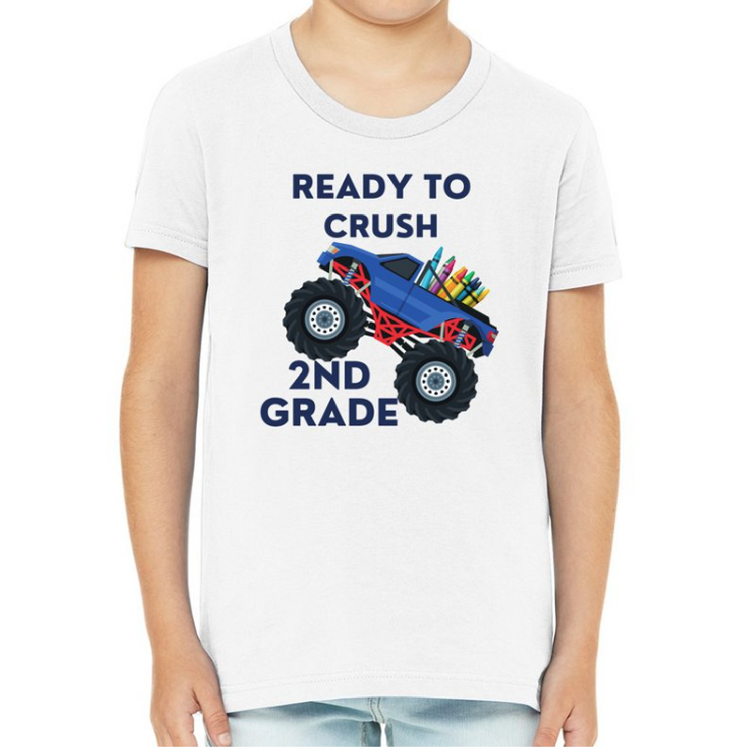 Ready to Crush 2nd Grade Youth Jersey Unisex Tee