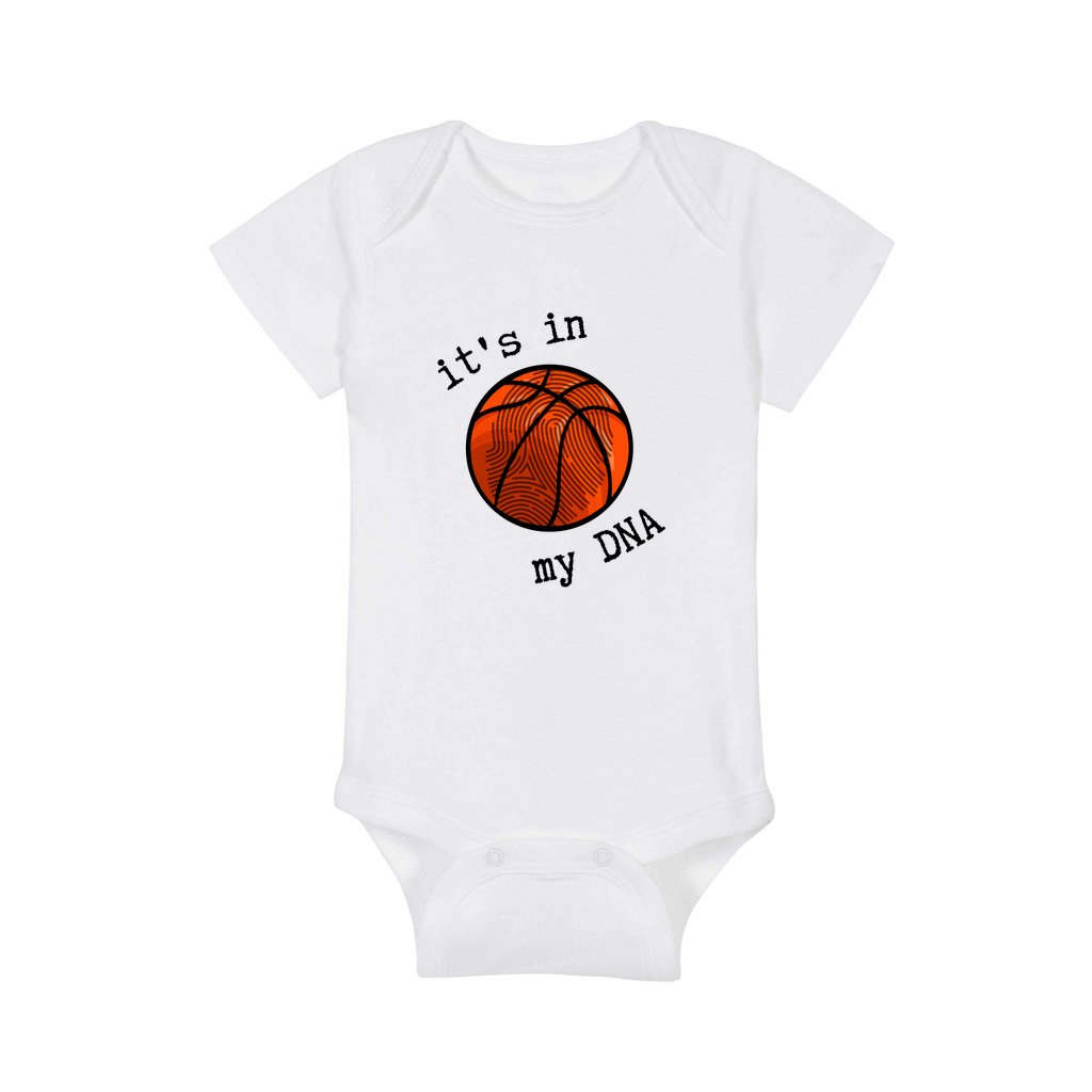 its in my dna baby jersey onesie, toddler girl basketball outfit, baby jerseys personalized, baby sports white