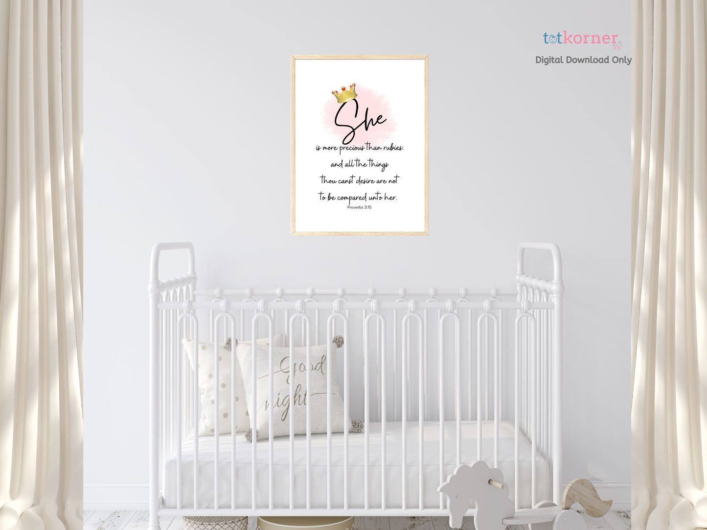 digital download for women leader quote | precious than rubies digital | she is more precious than rubies
