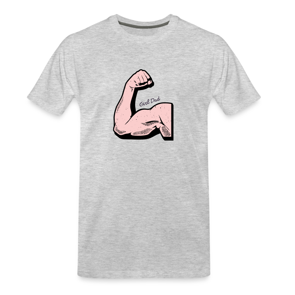 Girl Dad Men's Premium T-Shirt - heather gray, Unique Gift Ideas, Gifts for Dad, Unique Gift Catalog, best gifts for father's day, dad gifts ideas, gifts for dad, top deals on gifts, for dad who has everything gift, best gifts for dad, birthday gifts for dad, Best gifts in the world, last minute gift for dad, presents for dads, dad's gift ideas for men