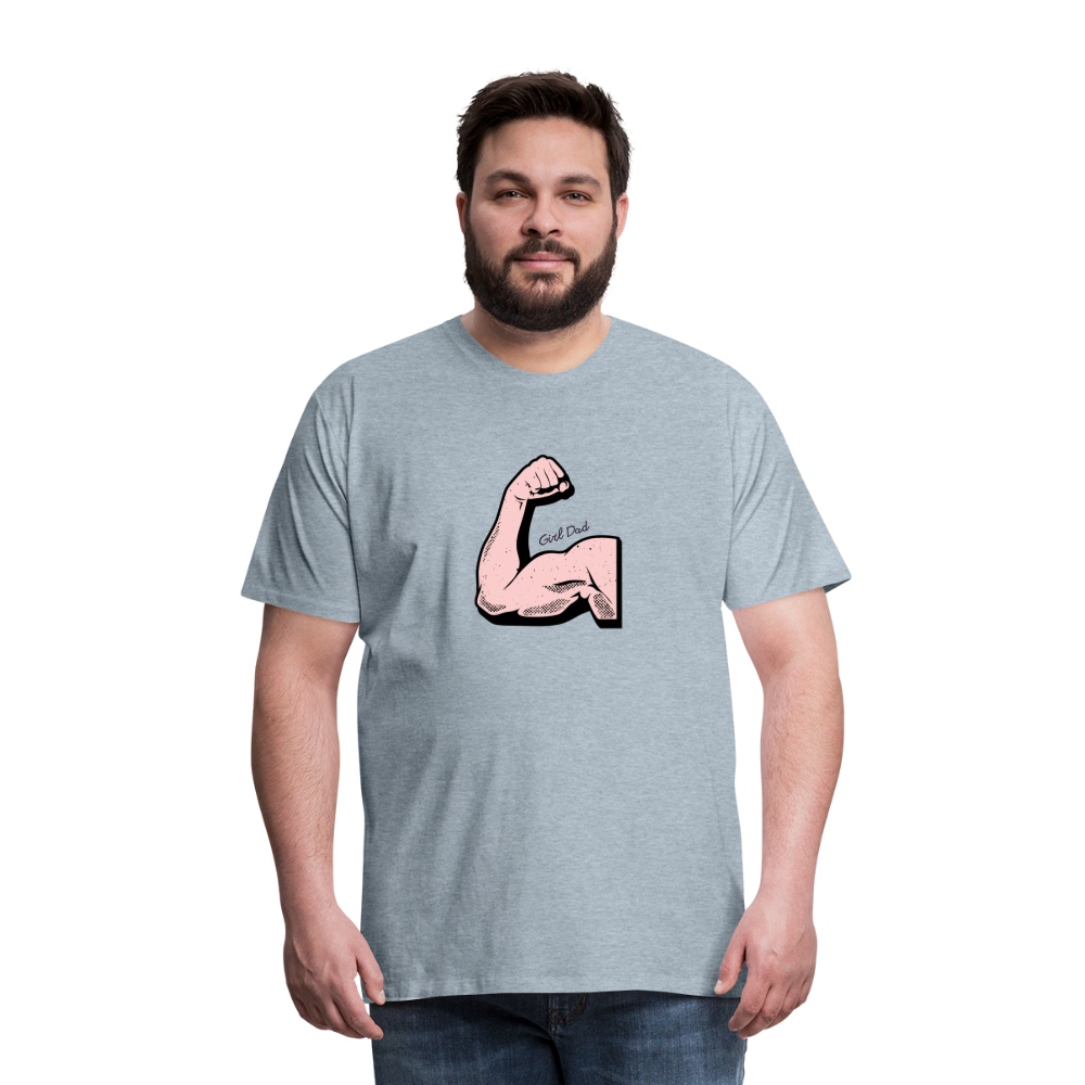 Girl Dad Men's Premium T-Shirt - heather ice blue