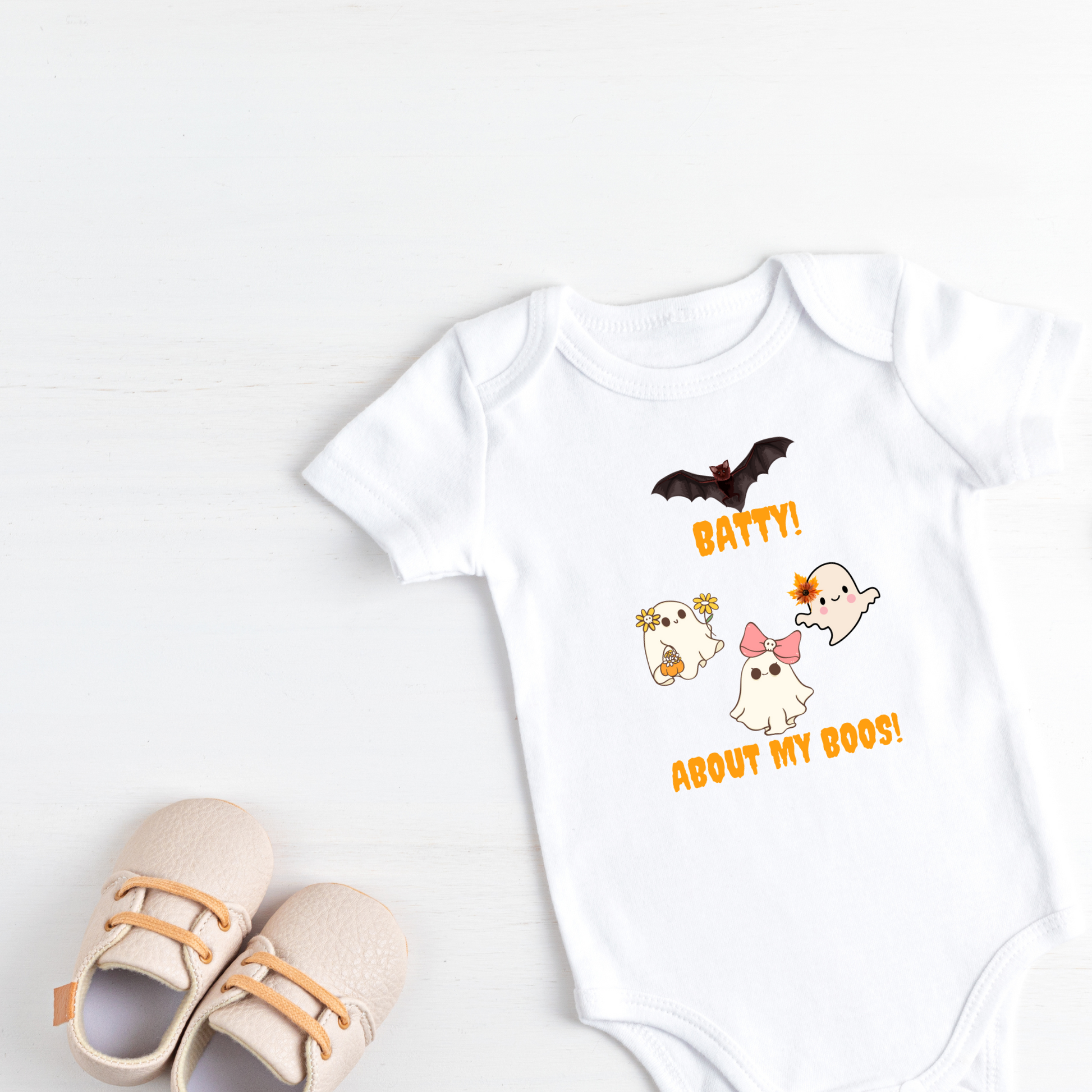 batty about my boos funny baby clothing