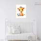 art site, digital wall art display, digital wall decor, digital art on etsy, digital art frame large, nursery decorating ideas, Printable Nursery