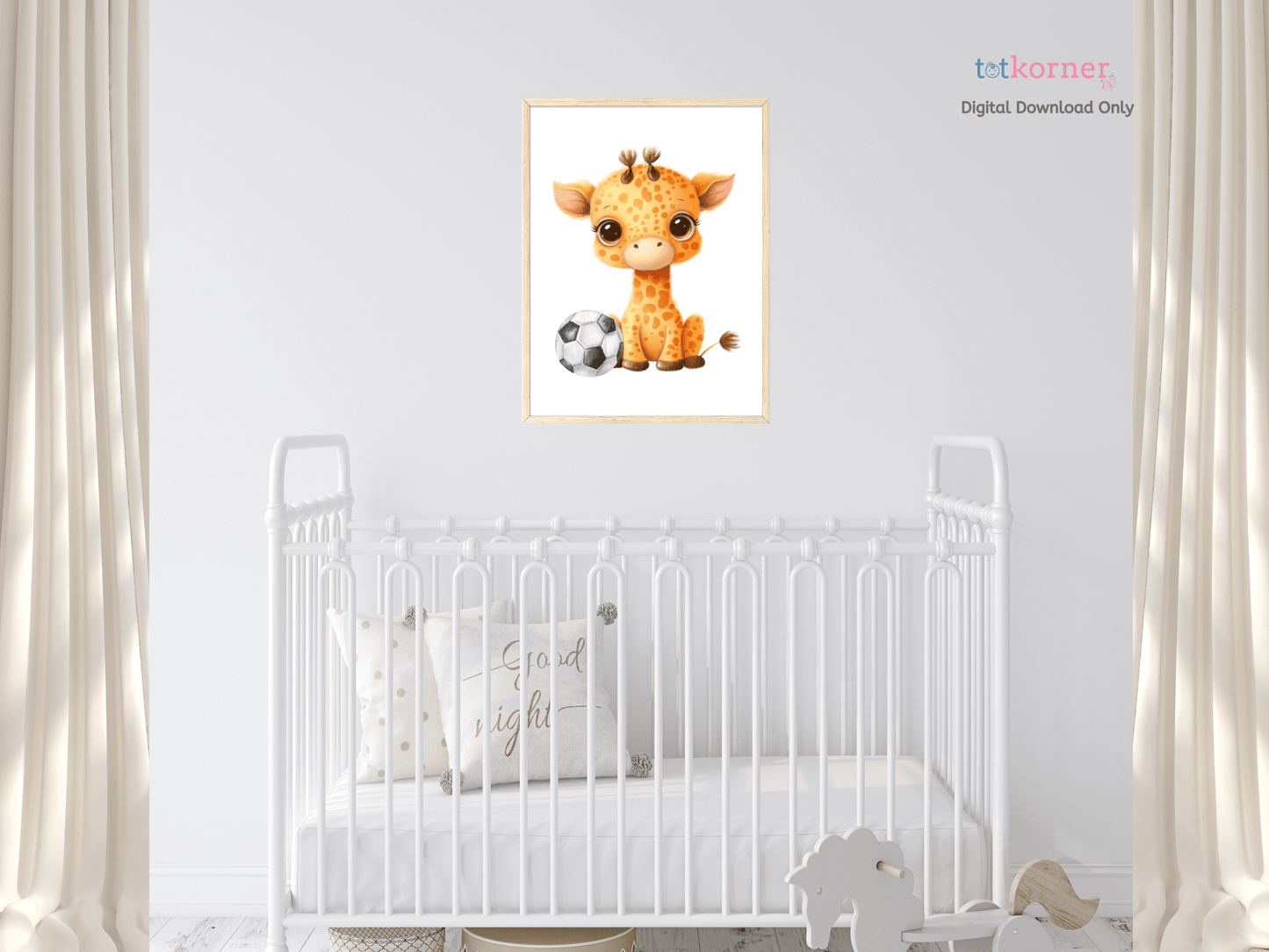 art site, digital wall art display, digital wall decor, digital art on etsy, digital art frame large, nursery decorating ideas, Printable Nursery