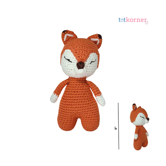 Crochet Isaac The Fox Rattle