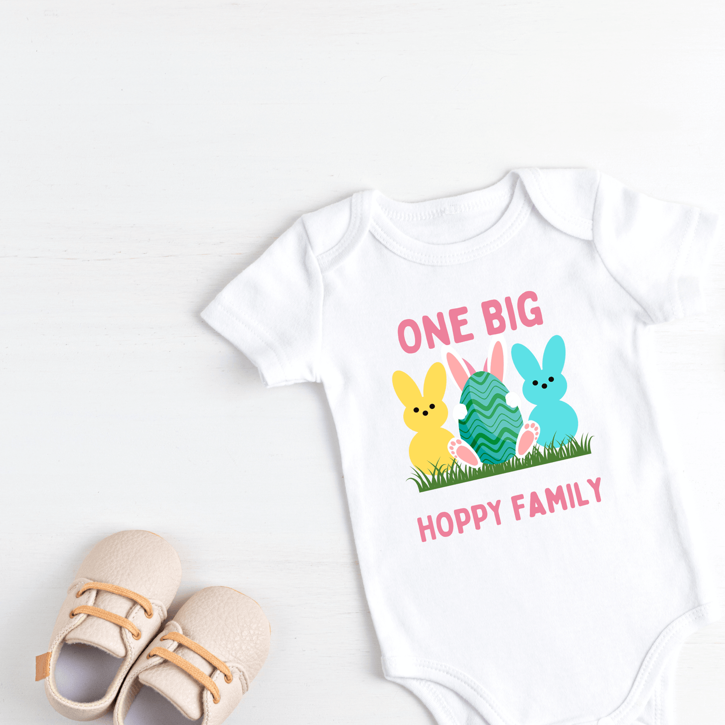 Easter baby clothes, baby easter romper, easter clothing, what to wear for easter, good gift for a baby's first easter, how do you celebrate Easter with a baby