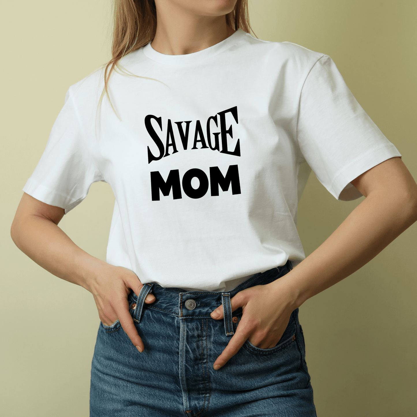 savage funny mom t shirt tee mama gift