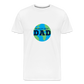 World's Best Dad Men's Premium T-Shirt - white, Best Dad of the world premium gift shirt, Birthday T-shirt, First Time Dad, For Father's Day, Birthday Gift, Father's Day gift ideas, father's day gift, cool father's day gifts, gifts for father's Day, Luxury father's day gifts, One of a kind Father's Day Gifts, thoughtful Dad Gifts, 