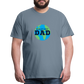 World's Best Dad Men's Premium T-Shirt - steel blue