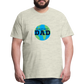 World's Best Dad Men's Premium T-Shirt - heather oatmeal