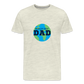 World's Best Dad Men's Premium T-Shirt - heather oatmeal