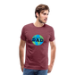 World's Best Dad Men's Premium T-Shirt - heather burgundy