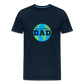 World's Best Dad Men's Premium T-Shirt - deep navy