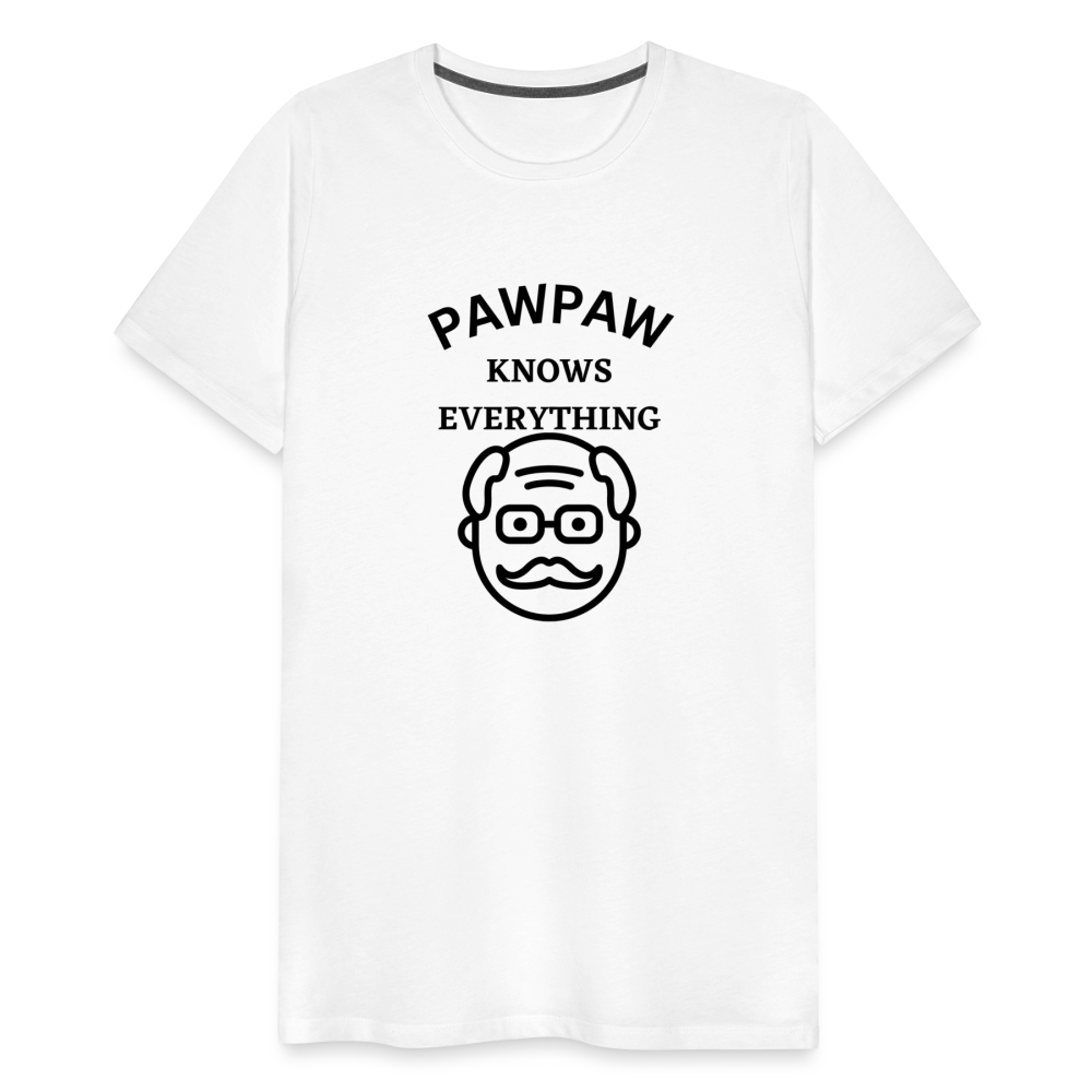 Pawpaw Knows Everything - white