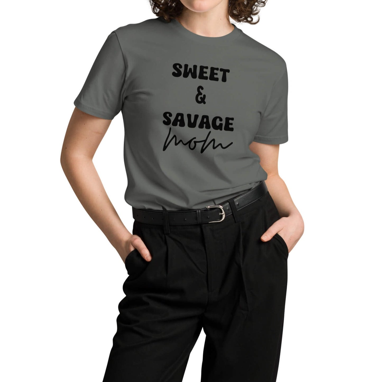 Sweet and Savage Mom Premium T-shirt