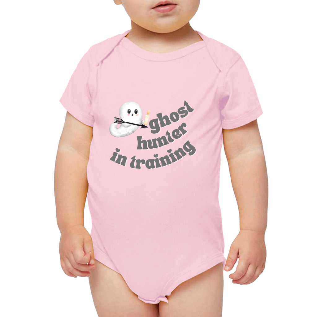 cute baby halloween funny baby trick or treat baby outfit ideas, one-of-a-kind baby clothes, baby gear, trick or treat baby clothes, halloween outfit trick or treat baby romper 1st halloween pink ghost hunter