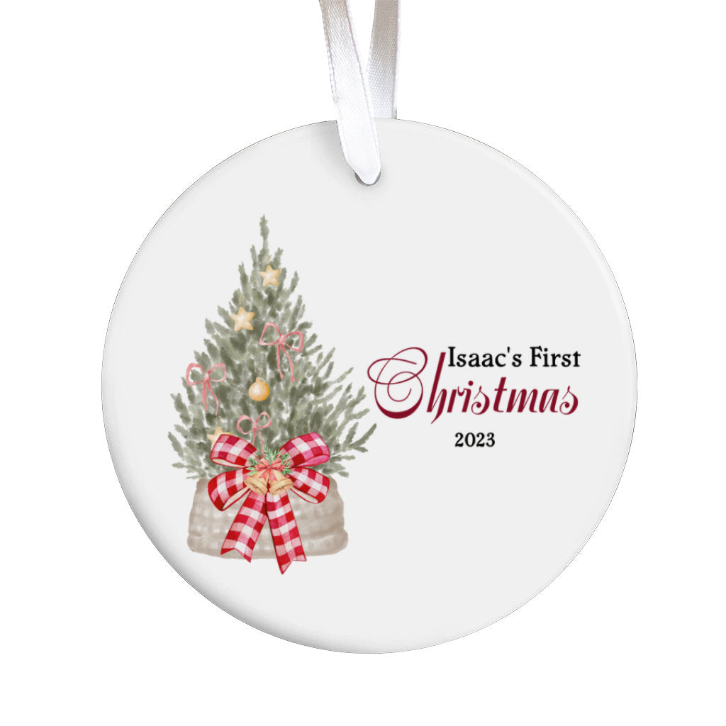 Baby's First Christmas Ornament, baby gift, baby shower, christmas baby