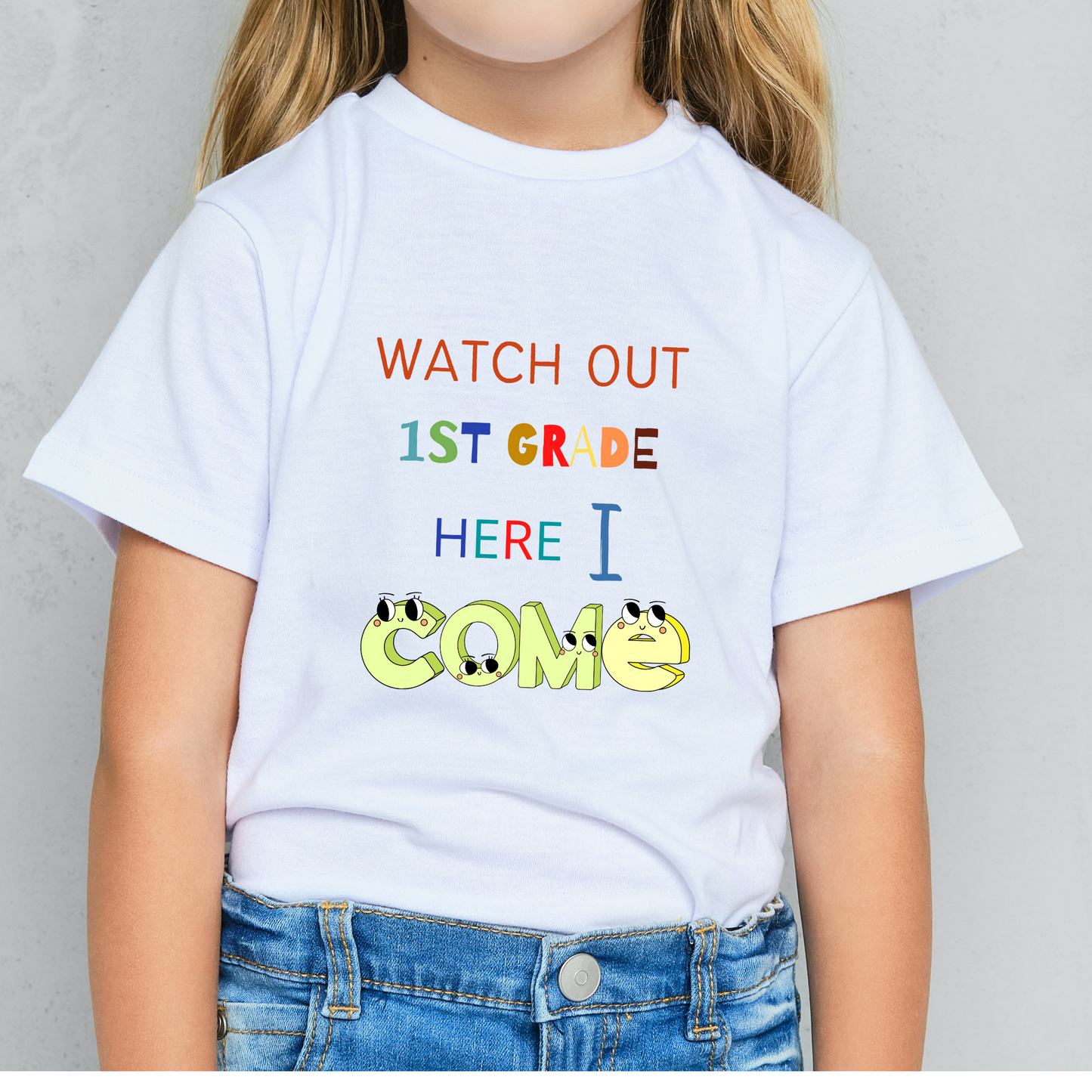 Back to school T-shirt for girls and Boys