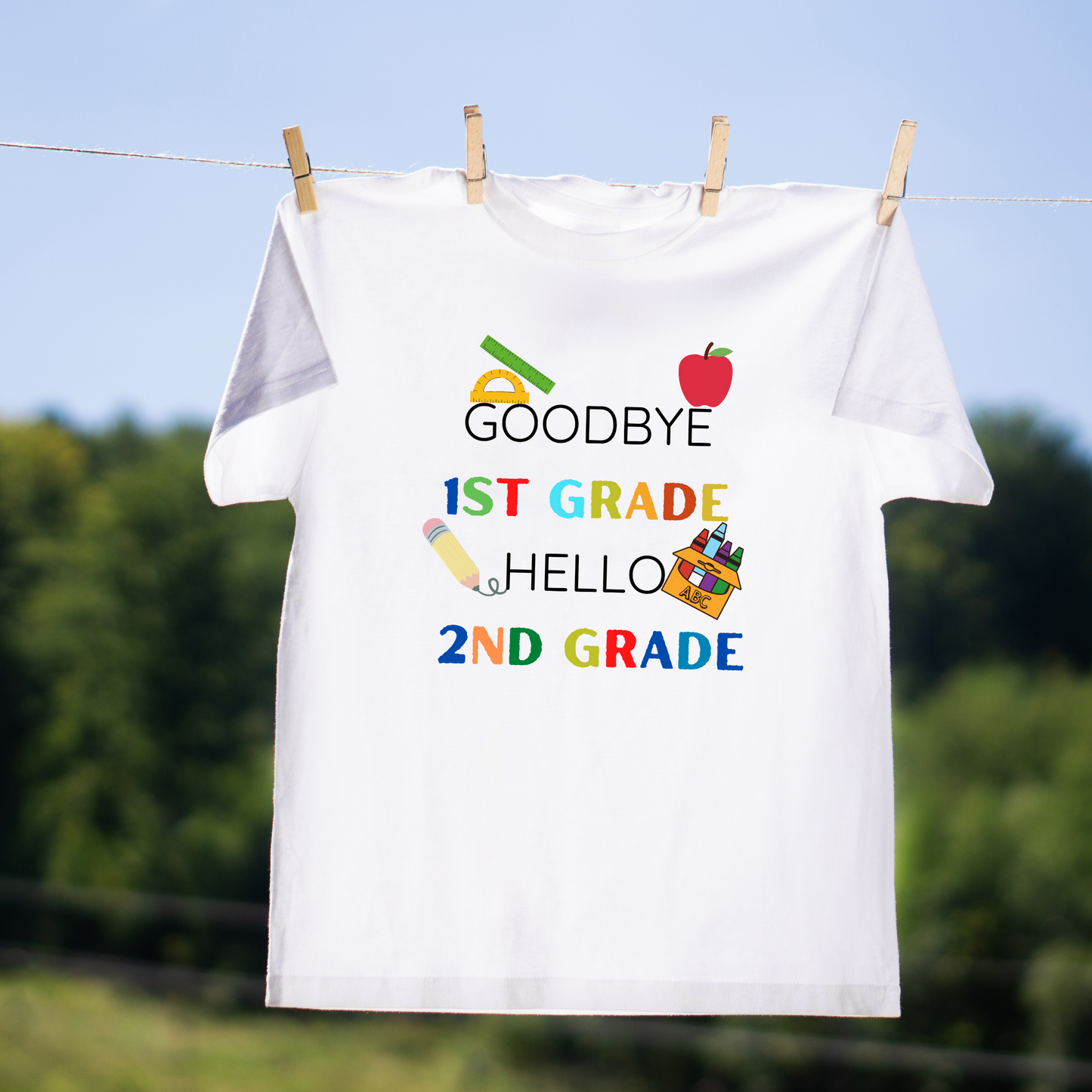 Back to school tee for boys and girls