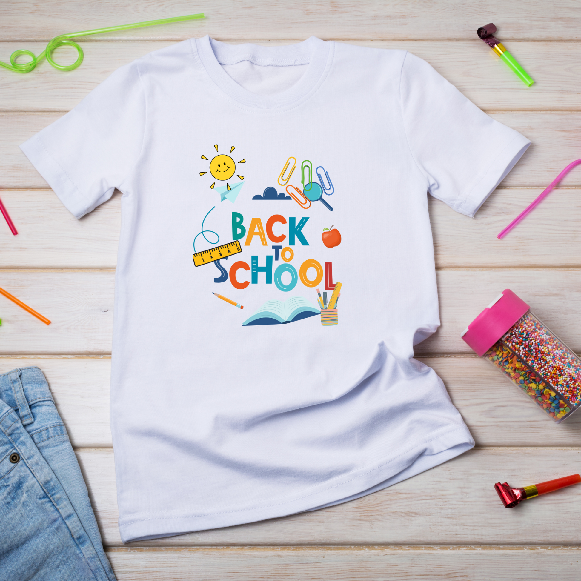 back to school first day of school t-shirt for kids