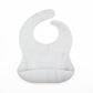 Marble White Bib and bowl Feeding set