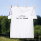 Little Ms. First Grade Shirt | Personalized First Day Of School T-Shirt | Unisex Size Gildan Tee Youth Heavy Cotton T-Shirt