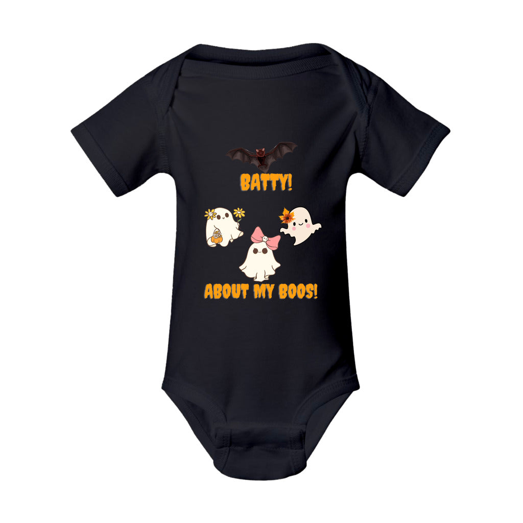 black trick or treat baby bodysuit clothing, spooky, ghost funny, baby, kids onesie, Funny halloween baby, funny baby halloween costumes, baby halloween bodysuit, ghost, pumpkin fall baby