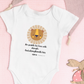 She girdeth her loins with strength, and strengtheneth her arms Infant Baby Rib Bodysuit Outfit for Girls