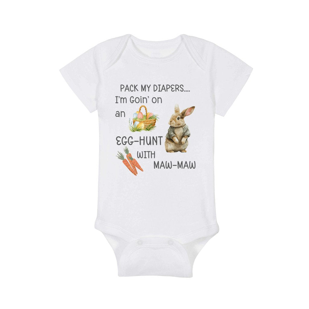 Easter baby clothes, baby easter romper, easter clothing, what to wear for easter, good gift for a baby's first easter, how do you celebrate Easter with a baby