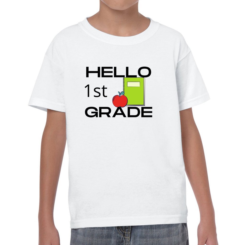 Personalized First Day Of School T-Shirt