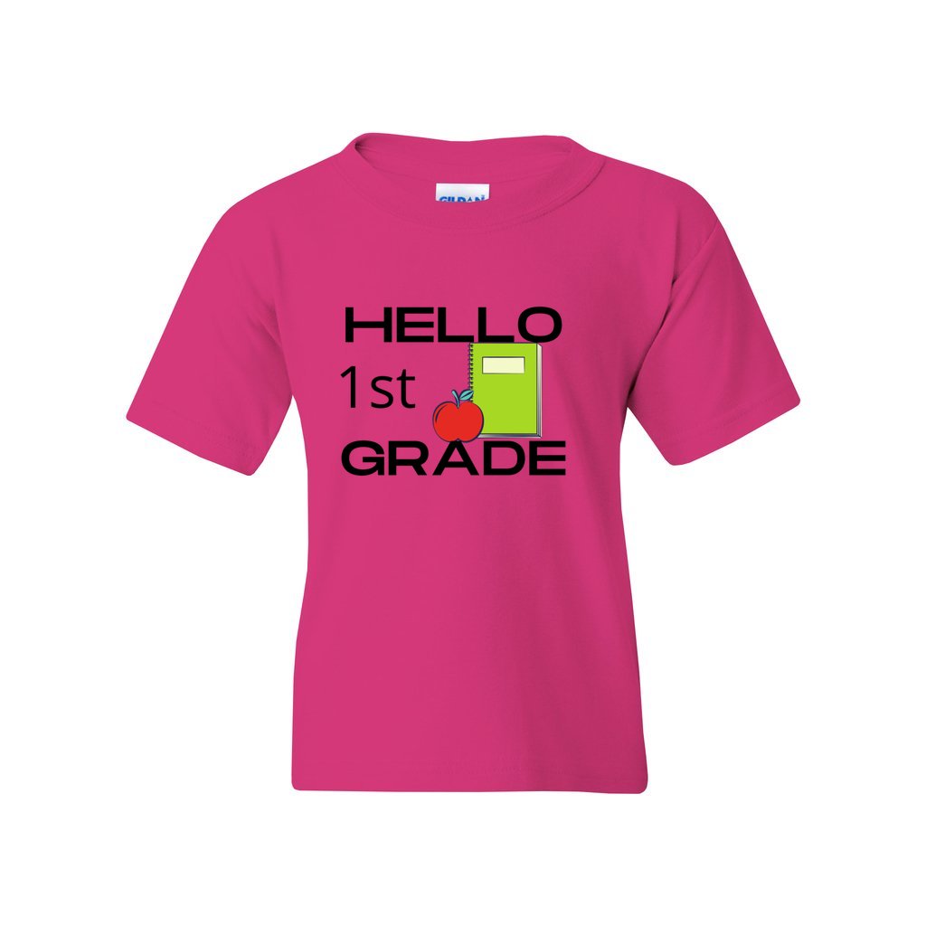 Personalized First Day Of School T-Shirt for girl