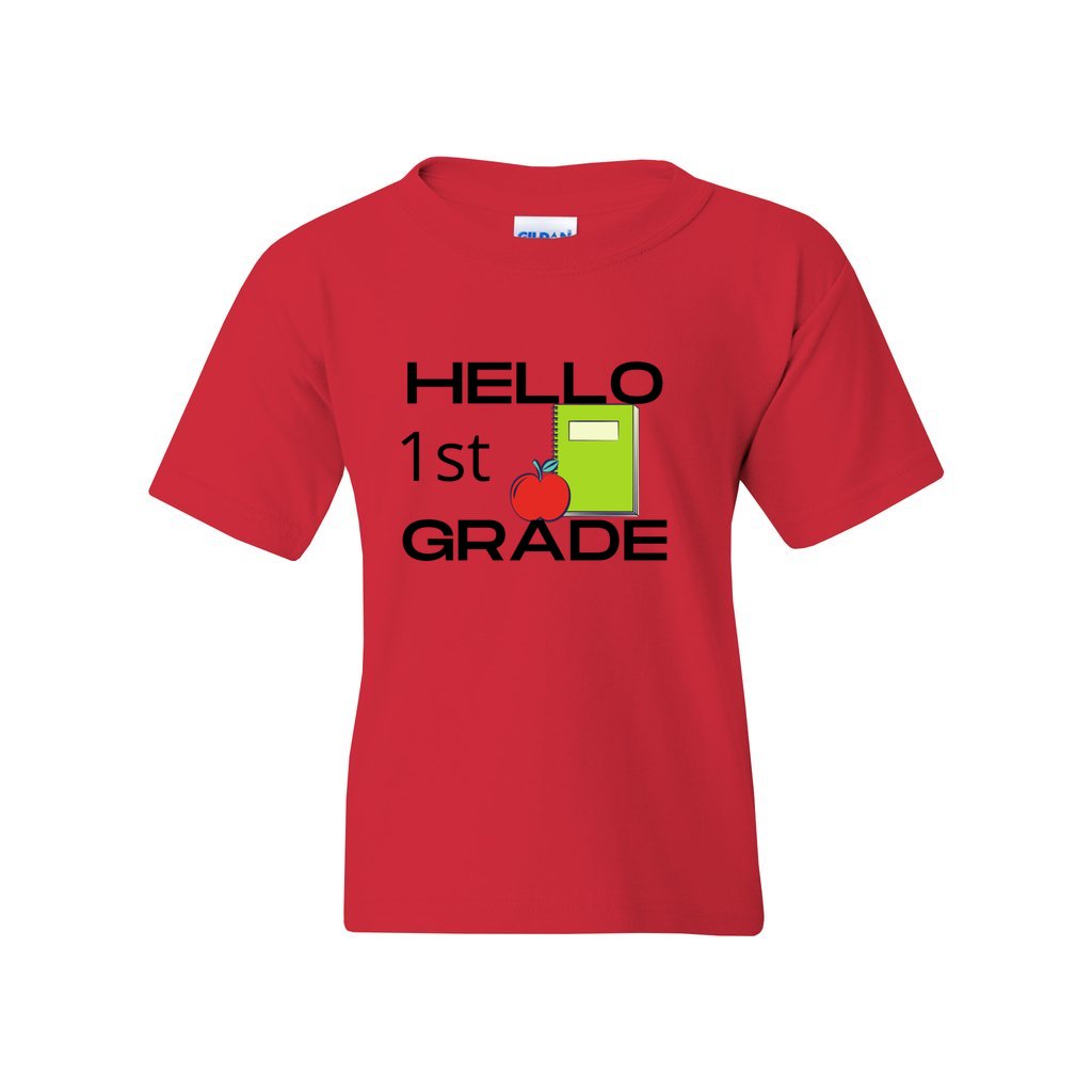 Personalized First Day Of School T-Shirt