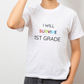 I will survive first grade back to school shirt for kids