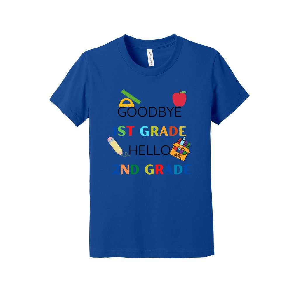 Goodbye 1st Grade Hello 2nd Grade T-shirt