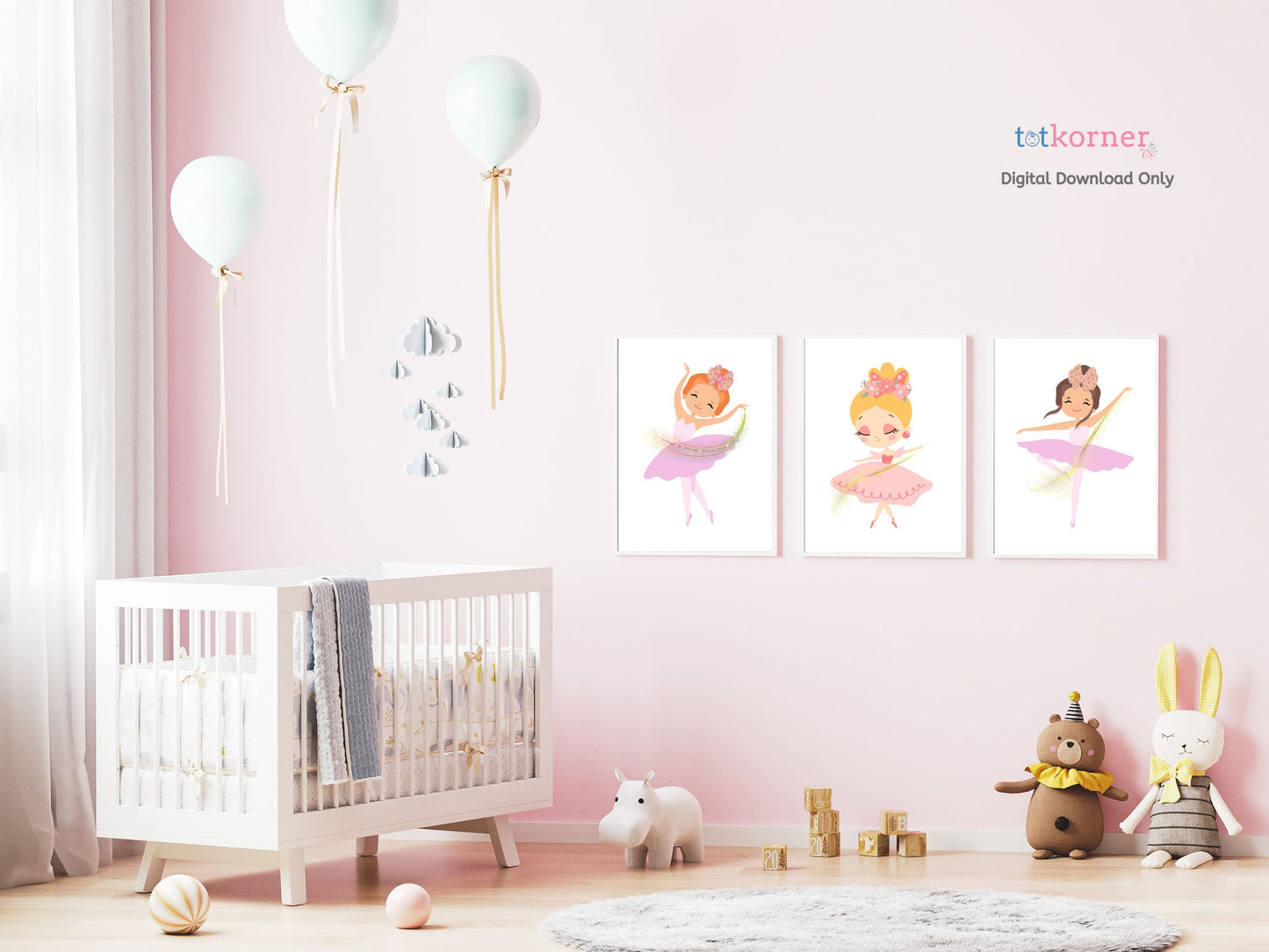 ballerina print | ballerina prints | ballerina digital prints | Ballerina Toddler Girl Bedroom Decor | Set of 3 digital prints | Printable Ballerina Wall Art | Ballerina gifts | Ballerina decorations | Ballerina art print | ballerina dancers ballerina wall art set modern print set modern, nursery bedroom printable art